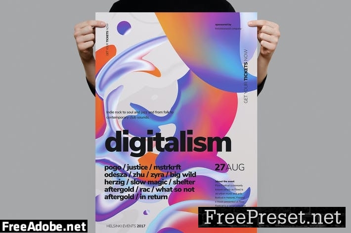 Digitalistm Poster / Flyer 99Z25W