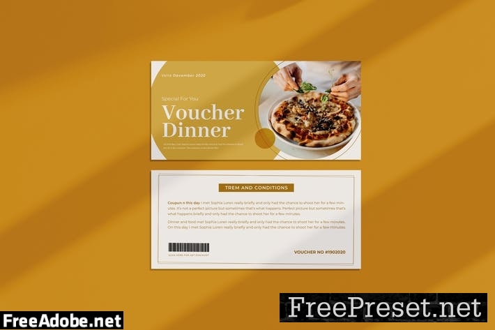 Dinner Voucher XQN3J8K