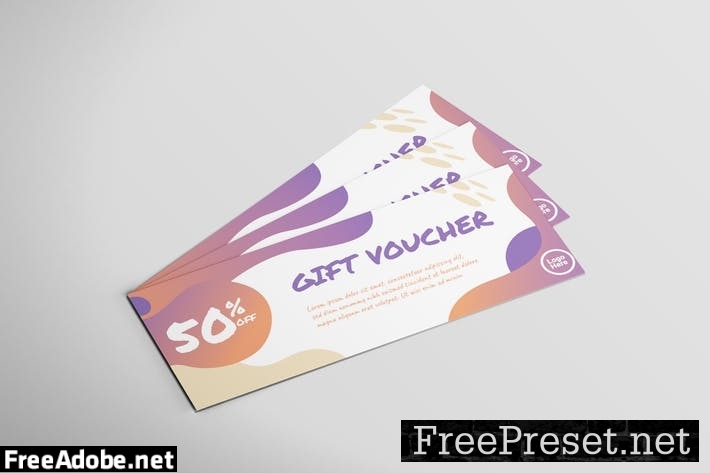 Discount Card - Voucher Design P4JCZFK