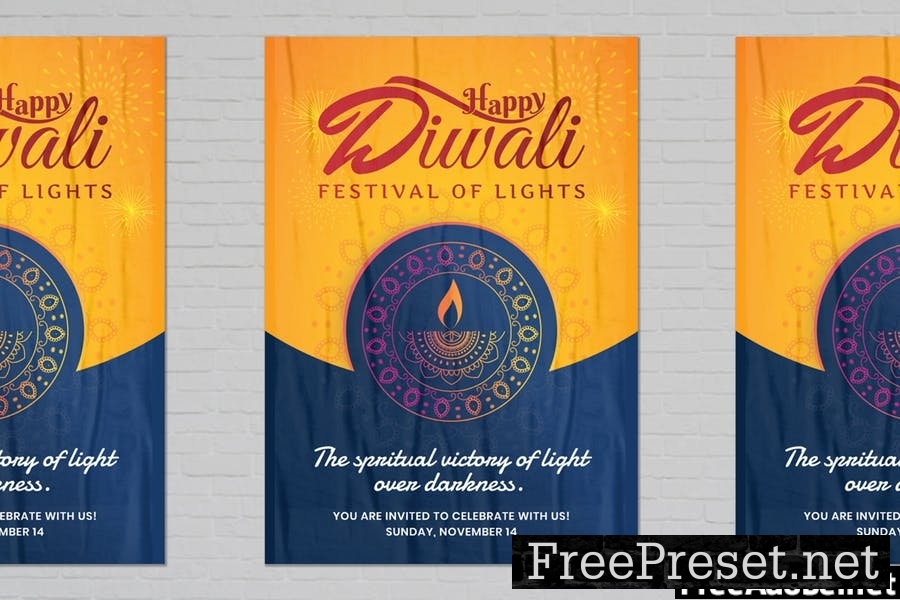 Diwali Flyer Template