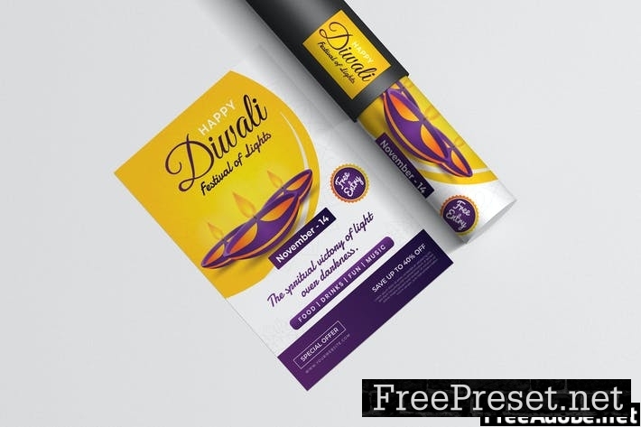 Diwali Poster Template 3XGUBYJ