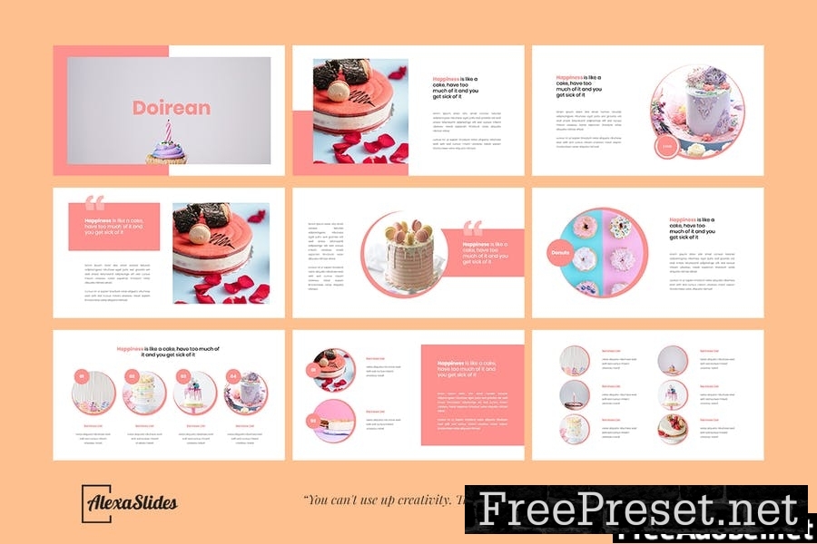 Doirean - Bakery Presentation Template