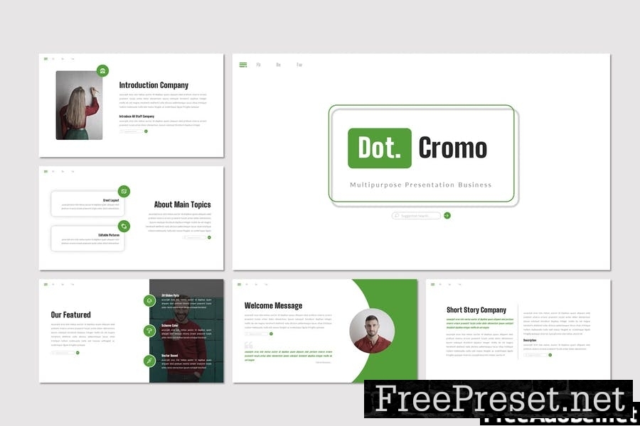 Dot.Cromo - Multipurpose Powerpoint Template