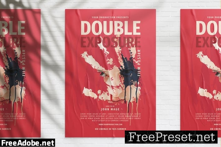 Double Exposure Movie Poster 5UQLPH4