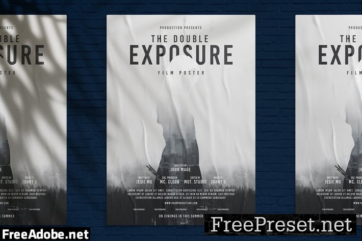 Double Exposure Movie Poster 37QRW7C