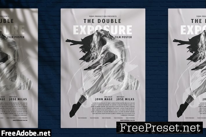 Double Exposure Movie Poster NP37QWG