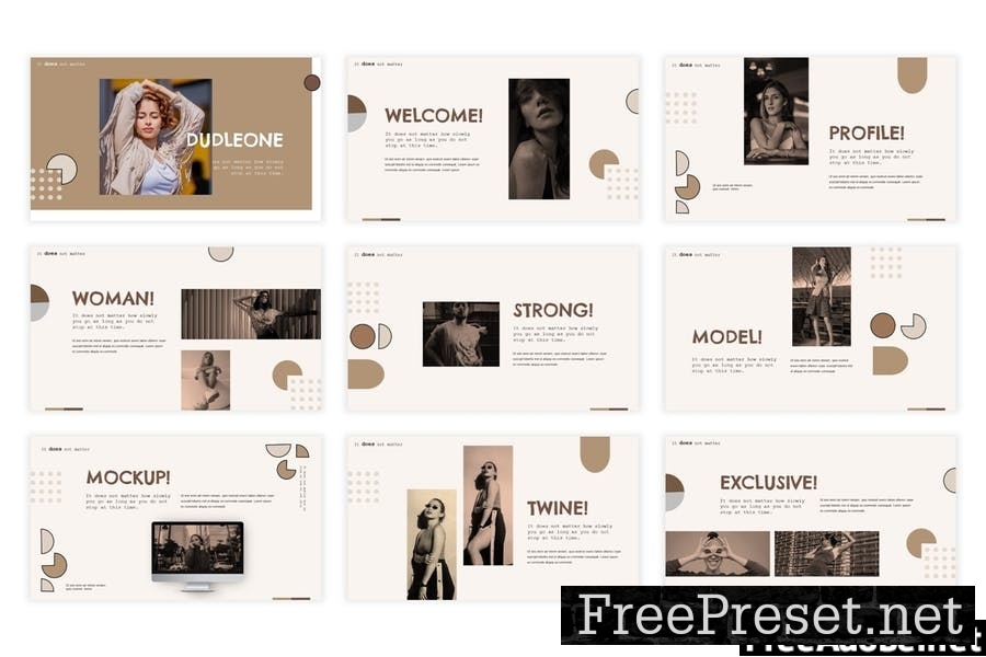 Dudleone Presentation Template