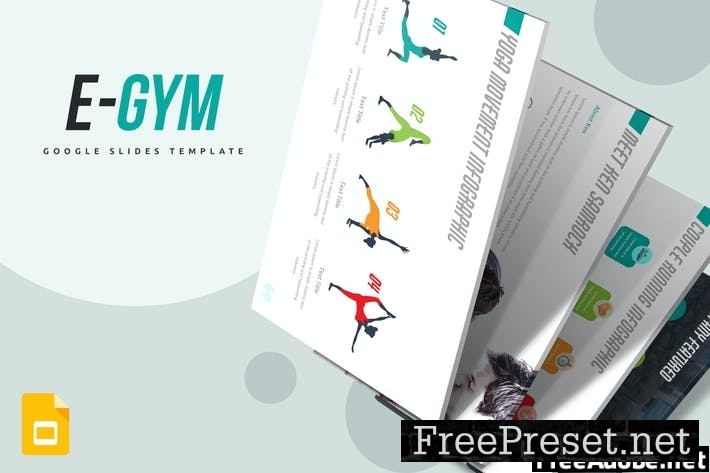 E-Gym Google Slides Template MQ7G66