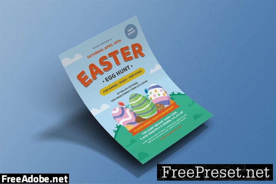 Easter Egg Hunt Flyer