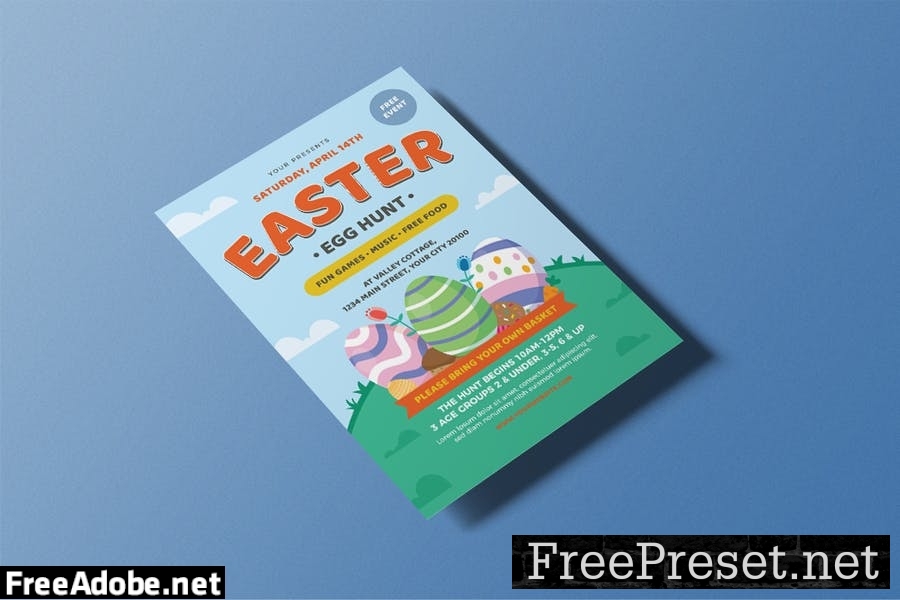 Easter Egg Hunt Flyer