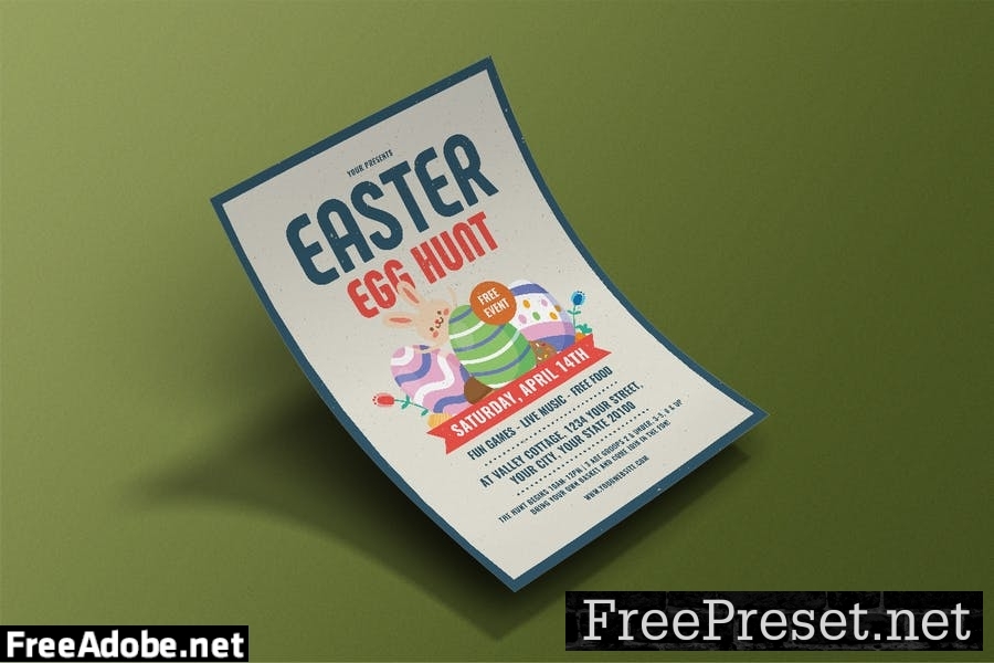 Easter Egg Hunt Flyer