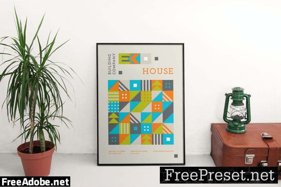 Eco House Flyer and Poster Template