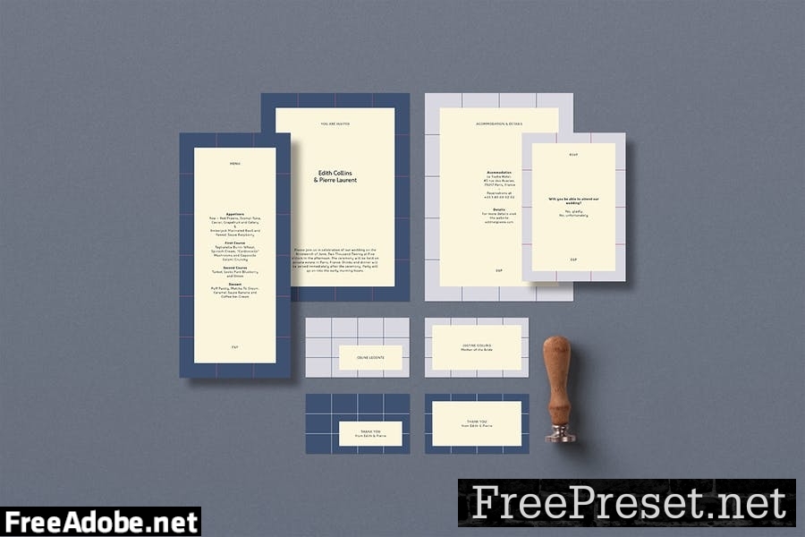 Edith Wedding Suite - Photoshop Template 5RXZ5FW