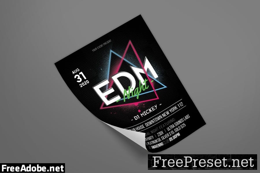 EDM Music Party E9DU75X