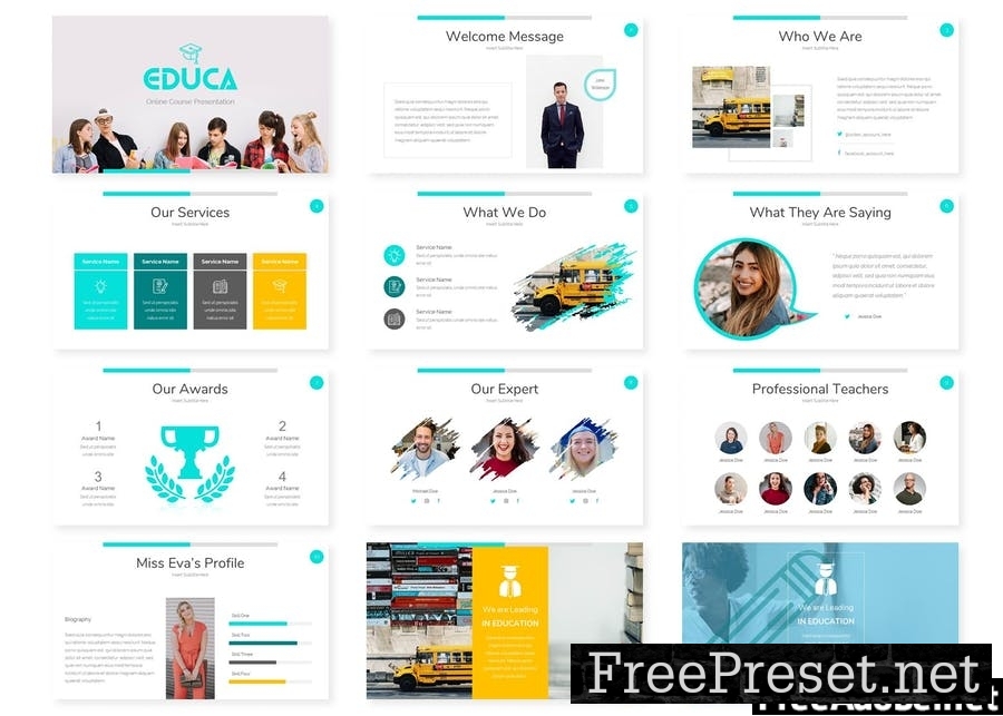 Educa - Google Slides Template