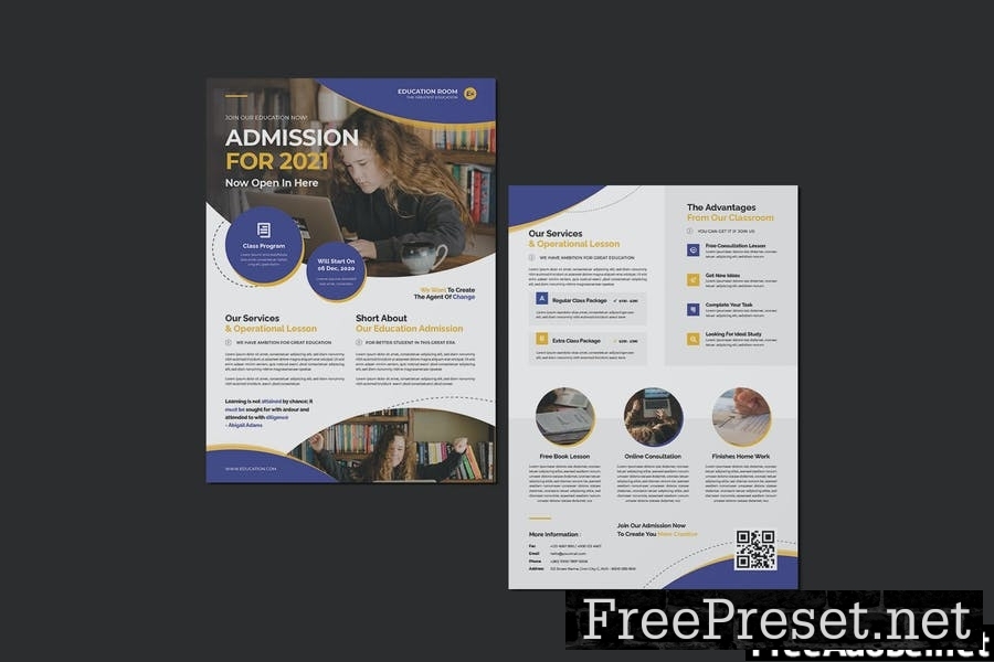 Education Admission Flyer