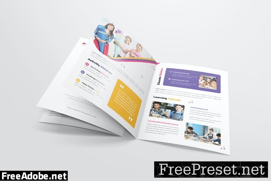 Education Children | Bifold Brochure