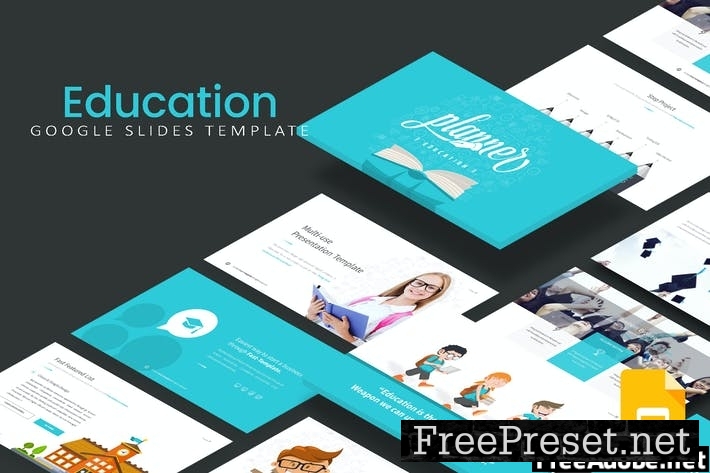 Education Google Slides Template DQU9TT