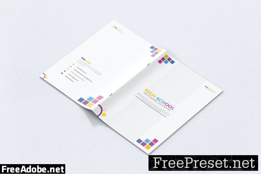 Education Kids - Brochure Template 4QND75P