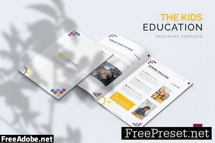 Education Kids - Brochure Template 4QND75P