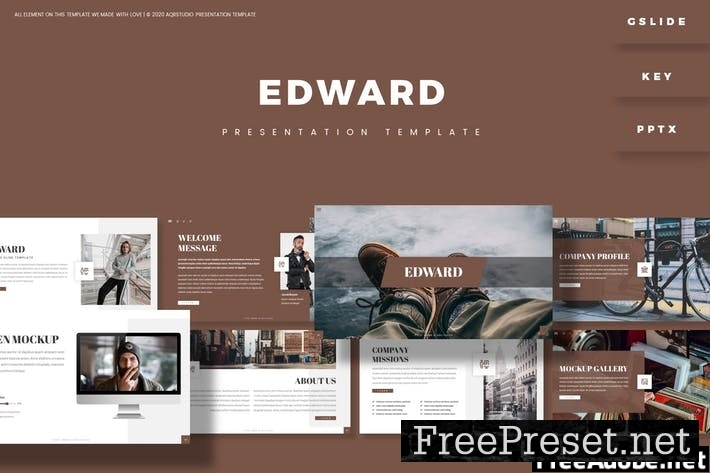 Edward - Presentation Template Z6WXS2S