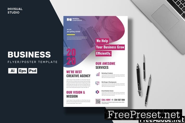 Efficiently Business - Flyer Template FL8L579