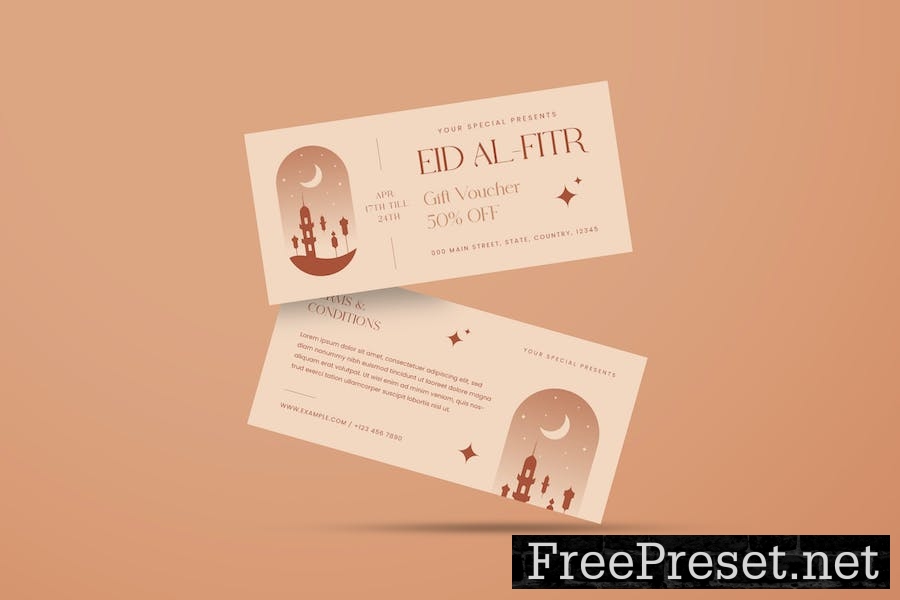 Eid Al-Fitr Gift Voucher EK6RFDF