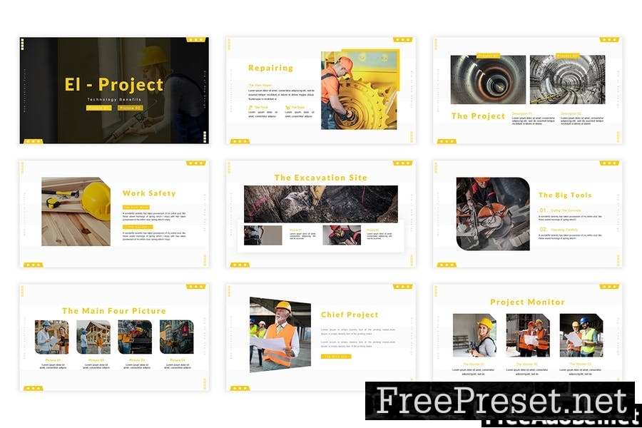 El-Project Presentation Template P7WX9GA