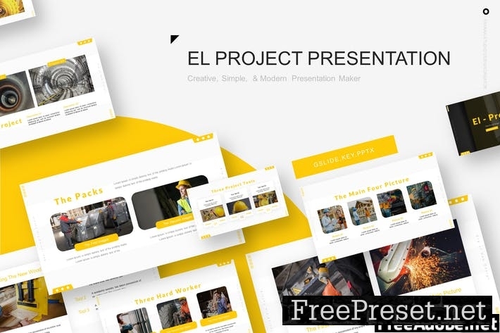 El-Project Presentation Template P7WX9GA