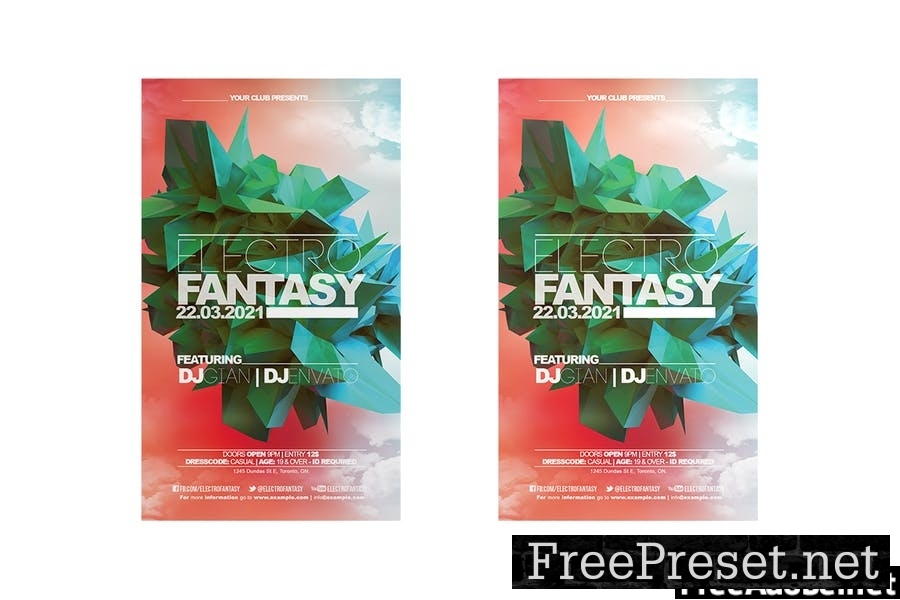 Electro Fantasy Flyer