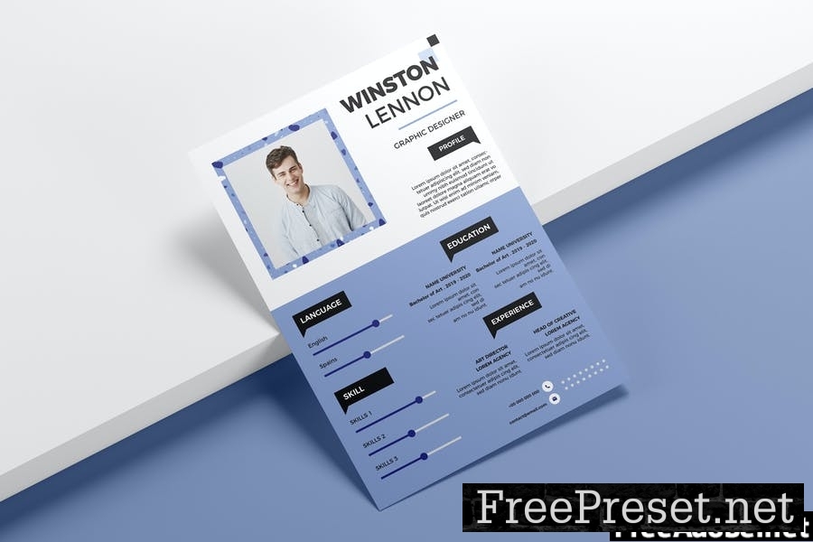 Elegant CV Resume Vol. 07