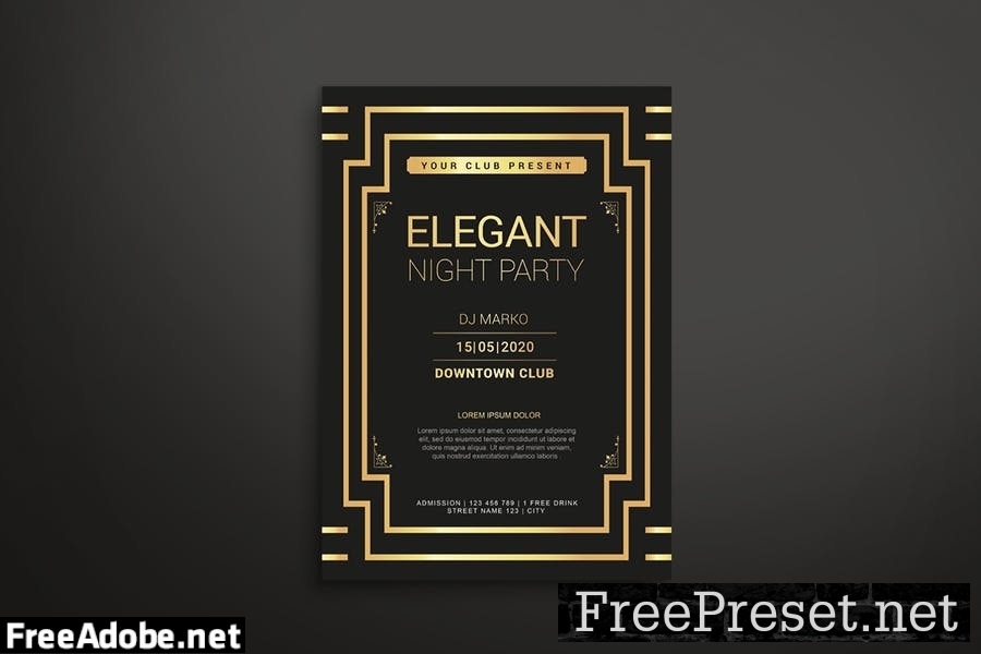 Elegant Flyer 9NAQ7RB