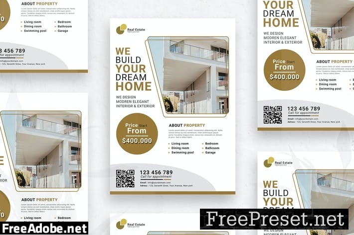 Elegant Real Estate - Flyer 9UZT9CF