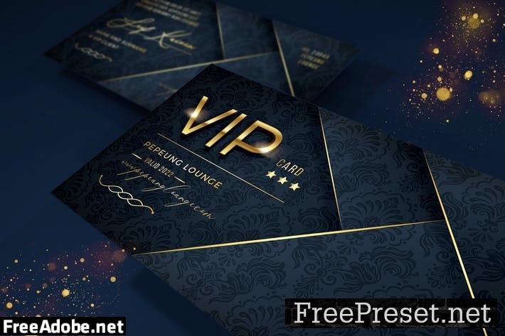 Elegant Vip Card NA4SVNS