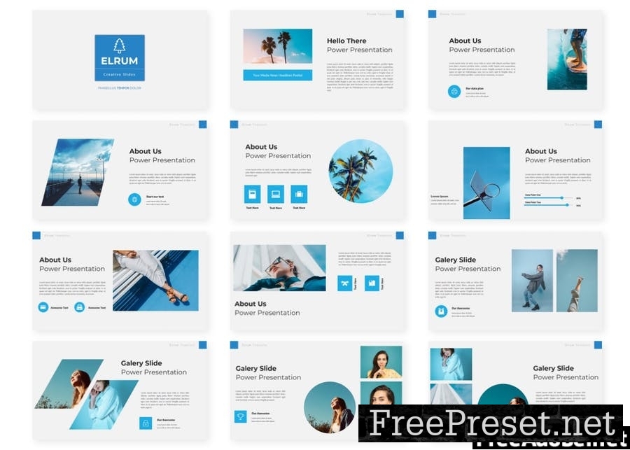 Elrum - Presentation Template