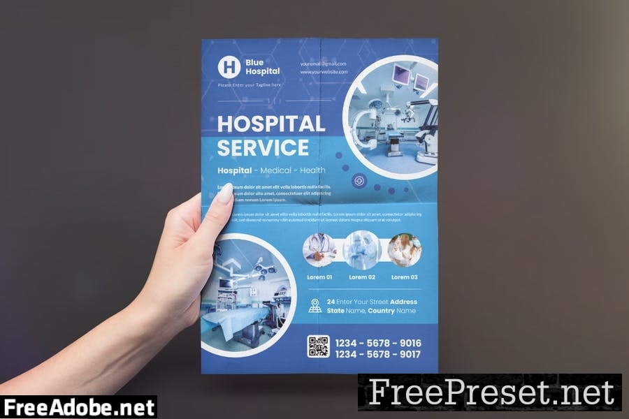 Emergency Medical Flyer Design