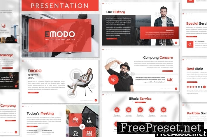 Emodo - Agency Prensentation Template GXH8KVN