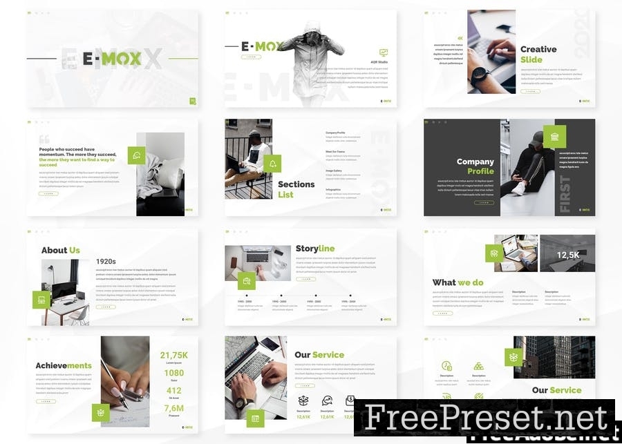 Emox - Presentation Template