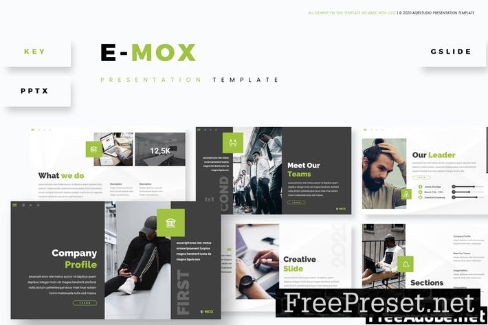 Emox - Presentation Template 8YD394B