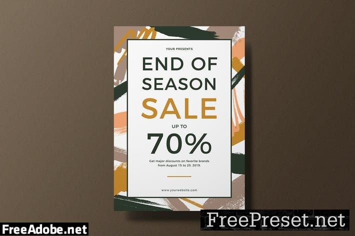 End of Season Sale Flyer DC9Y6BG