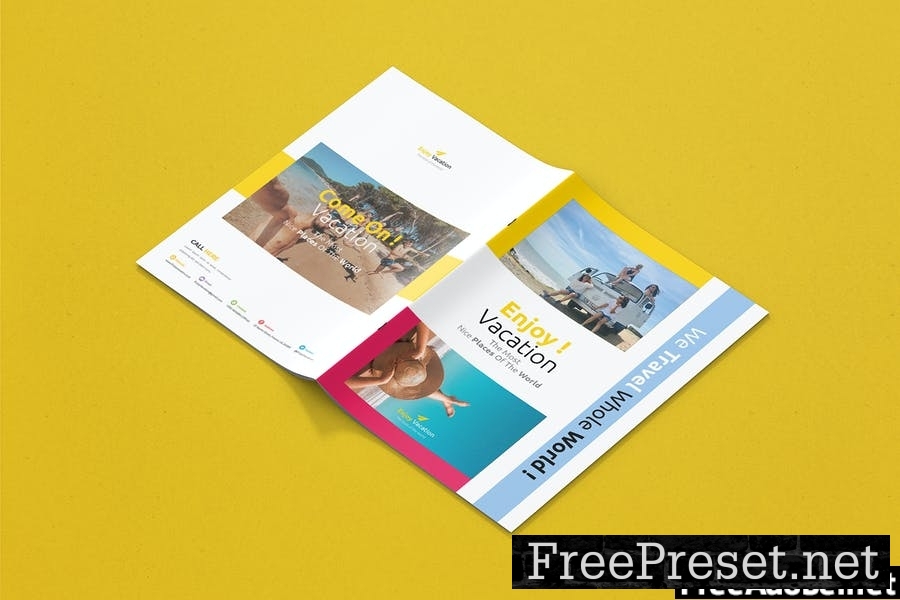 Enjoy Vacation - Brochure Template