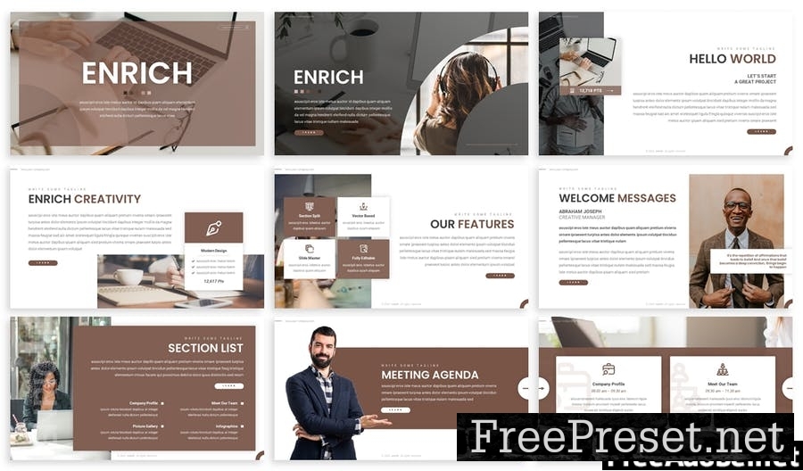 Enrich - Business Prensentation Template