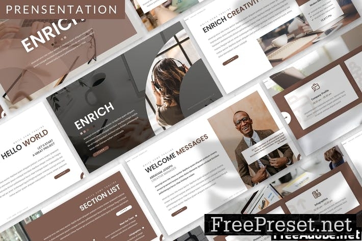 Enrich - Business Prensentation Template