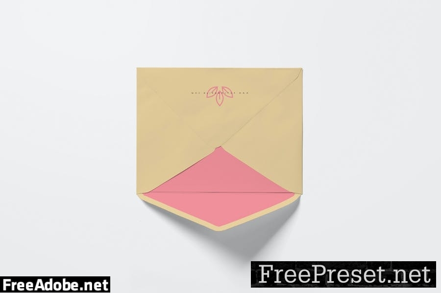 Envelope & Card Mockups 9X62U54