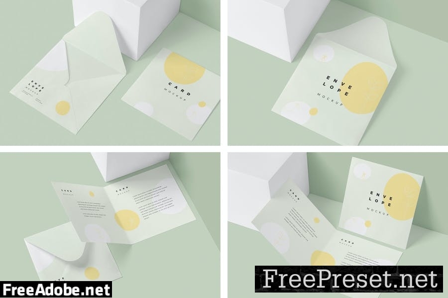 Envelope & Card Mockups MPN5L5E