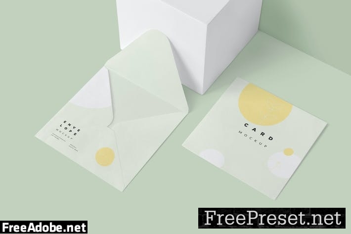 Envelope & Card Mockups MPN5L5E