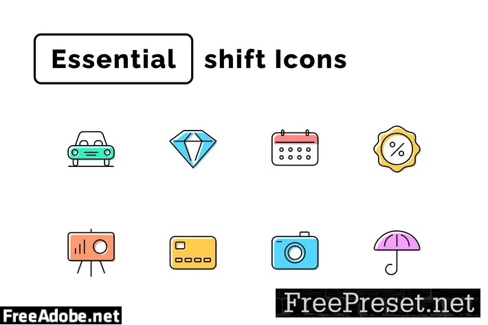 Essential Shift Icons Z7DK52R