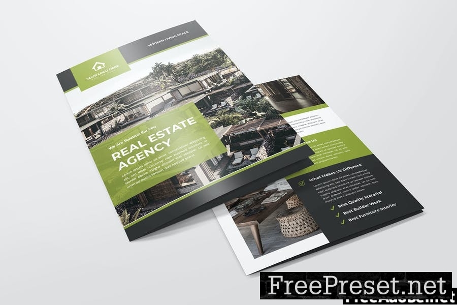 Estate Agency Bifold Brochure