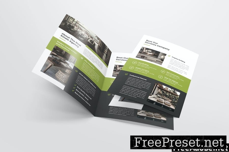 Estate Agency Bifold Brochure