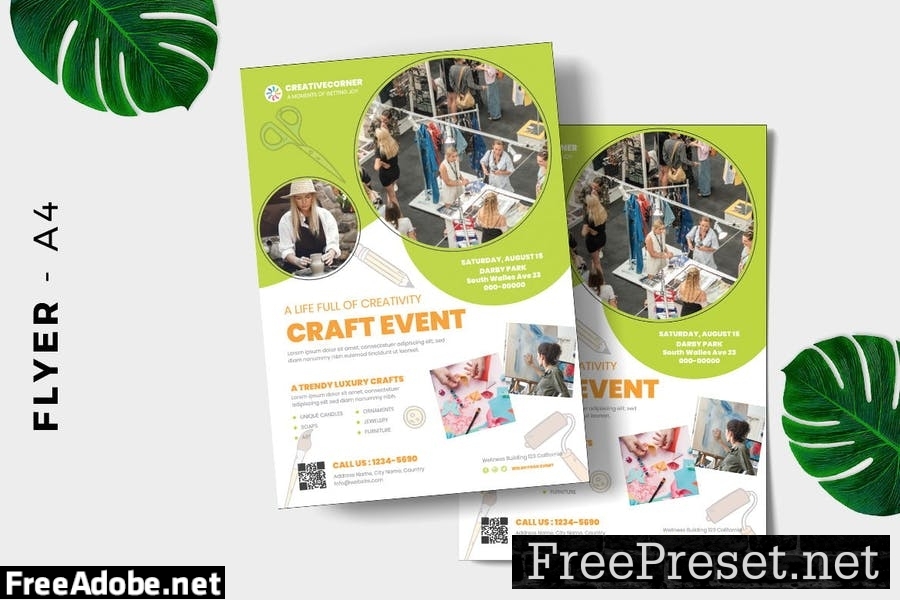 Event / Workshop Flyer Template Promotion SSP6XQ3